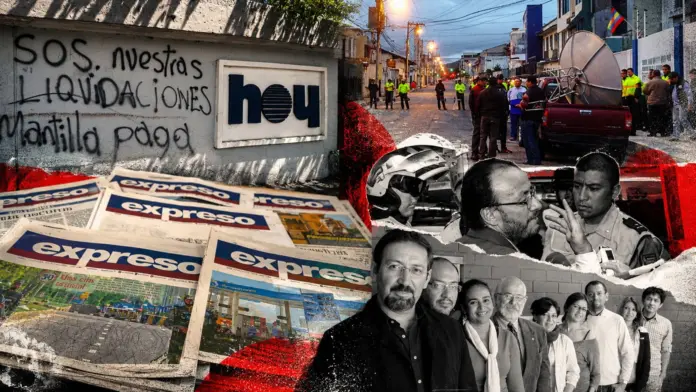 cierre de medios en Ecuador