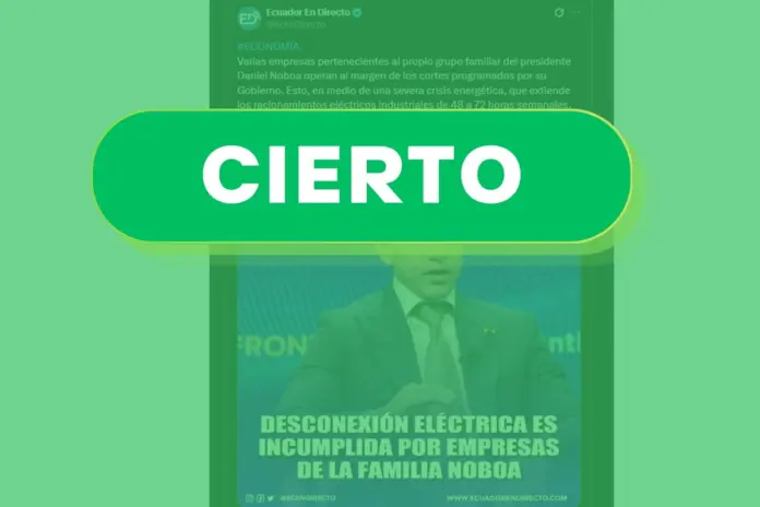 Empresas vinculadas a la familia Noboa